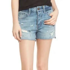 NWT High Waisted Boyfriend Jean Shorts Treasure & Bond size 28 (6)
